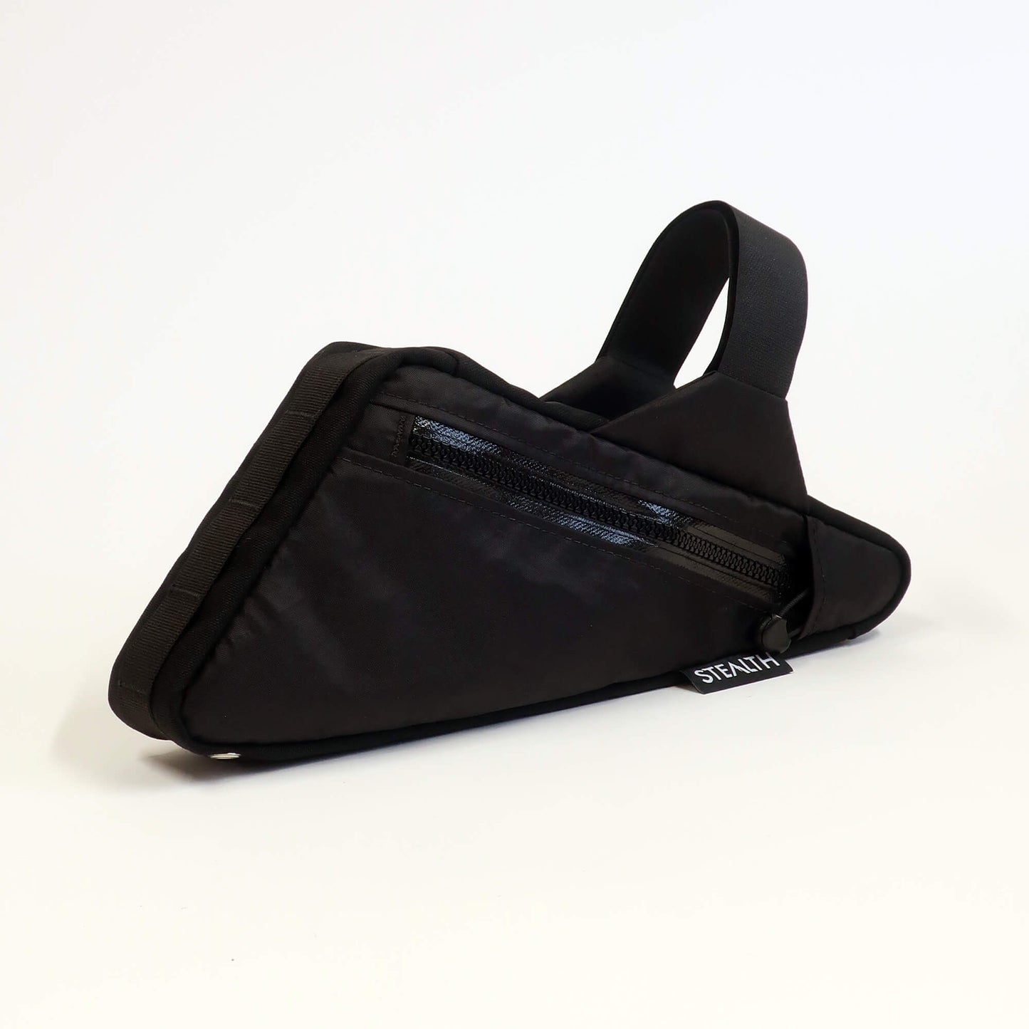 Custom single zip frame bag for full suspension with horizontal shock