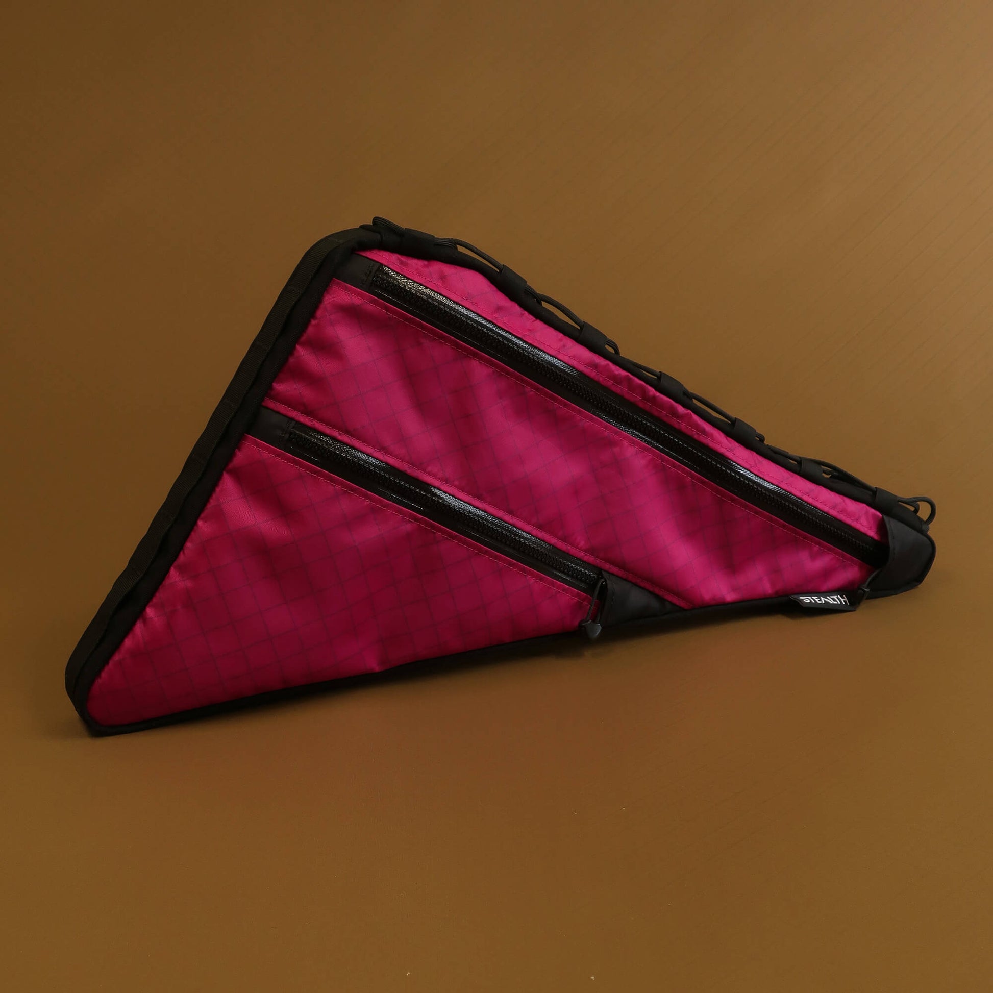 Fuchsia Ecopak Double zip frame bag