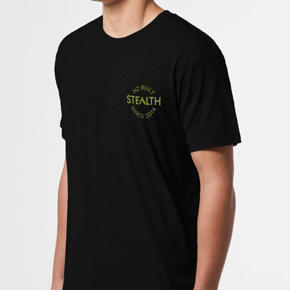 Stealth 10 Year tee front