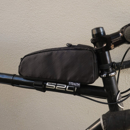 top tube bag for bikepacking